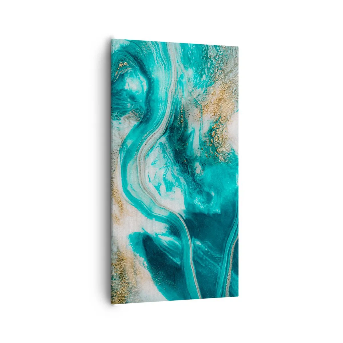 Quadro su tela - Stampe su Tela - Il fiume d'oro - 65x120 cm