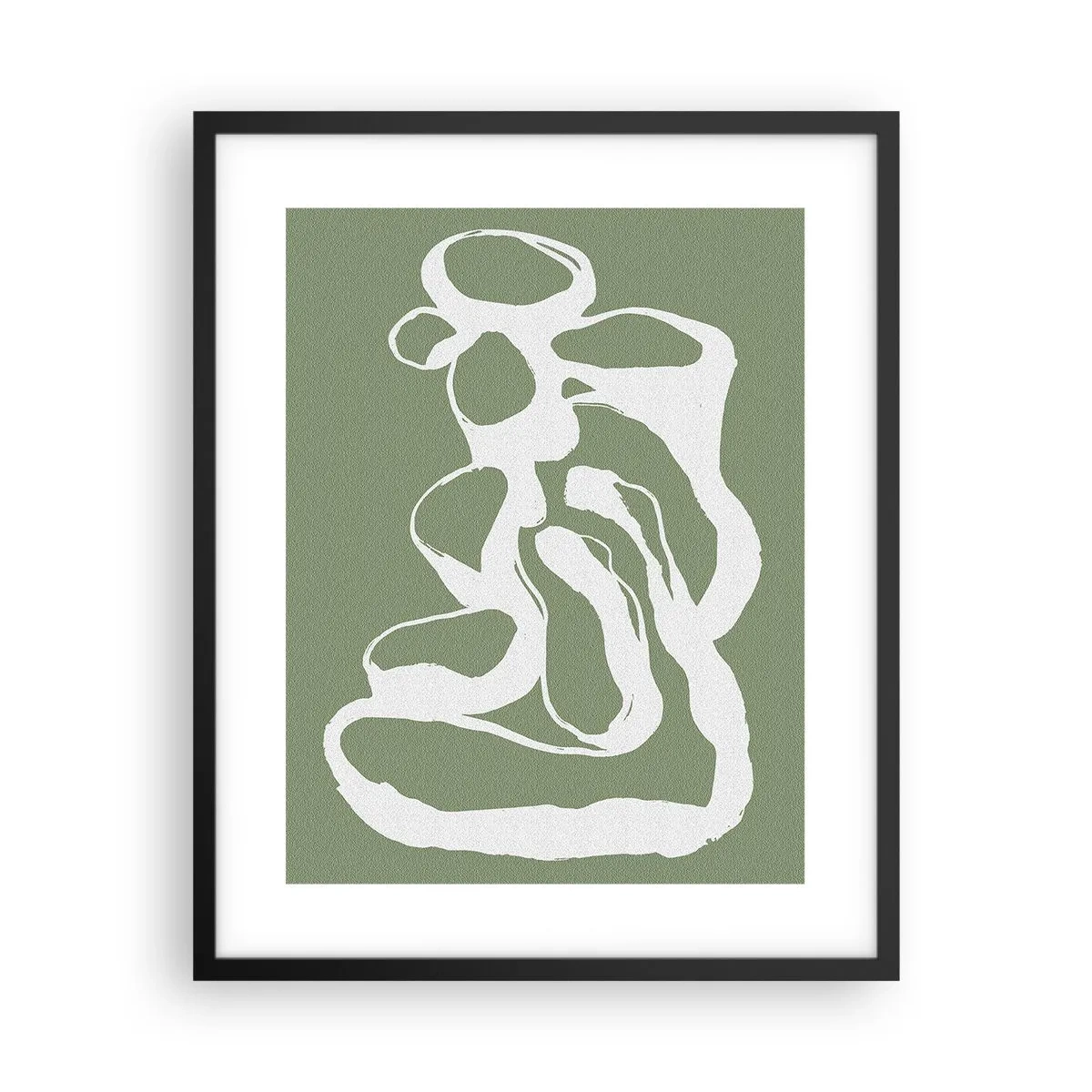 Poster in cornice nera - Il richiamo dello spazio - 40x50 cm