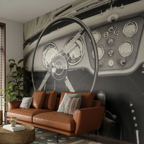 Fotomurale su misura Premium Canvas - Il sogno del collezionista - Auto, Vintage ▾, Settore automobilistico