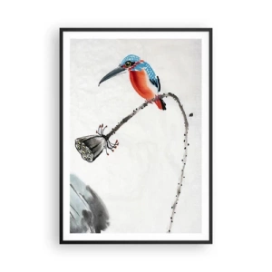 Poster in cornice nera - La vita del prato - 70x100 cm