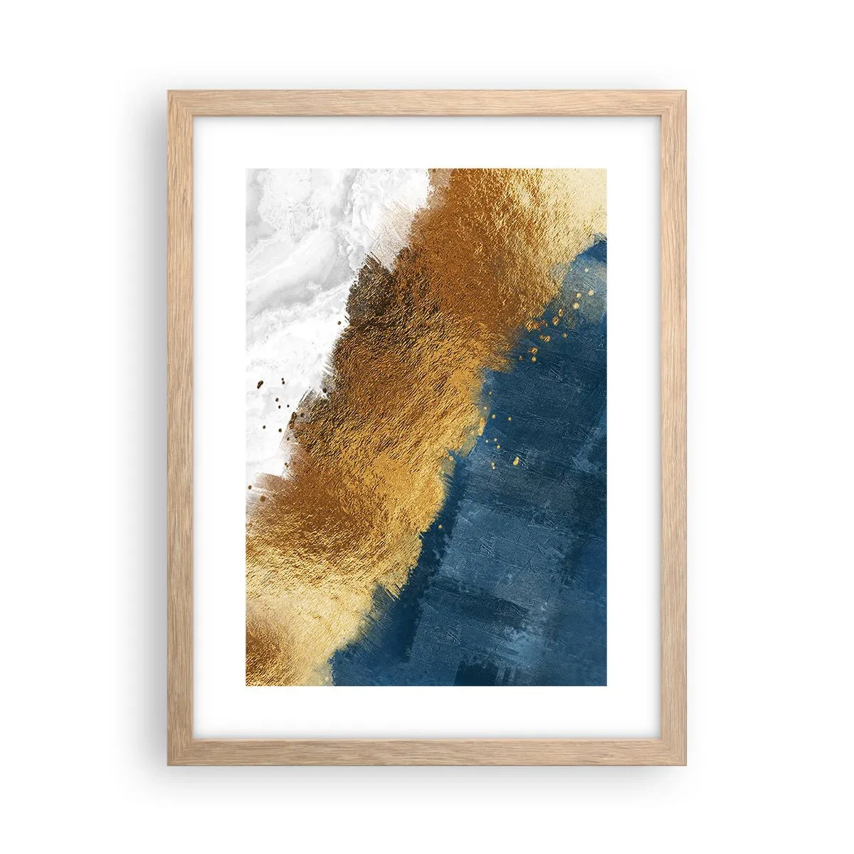 Poster in cornice rovere chiaro - I colori dell'estate - 30x40 cm