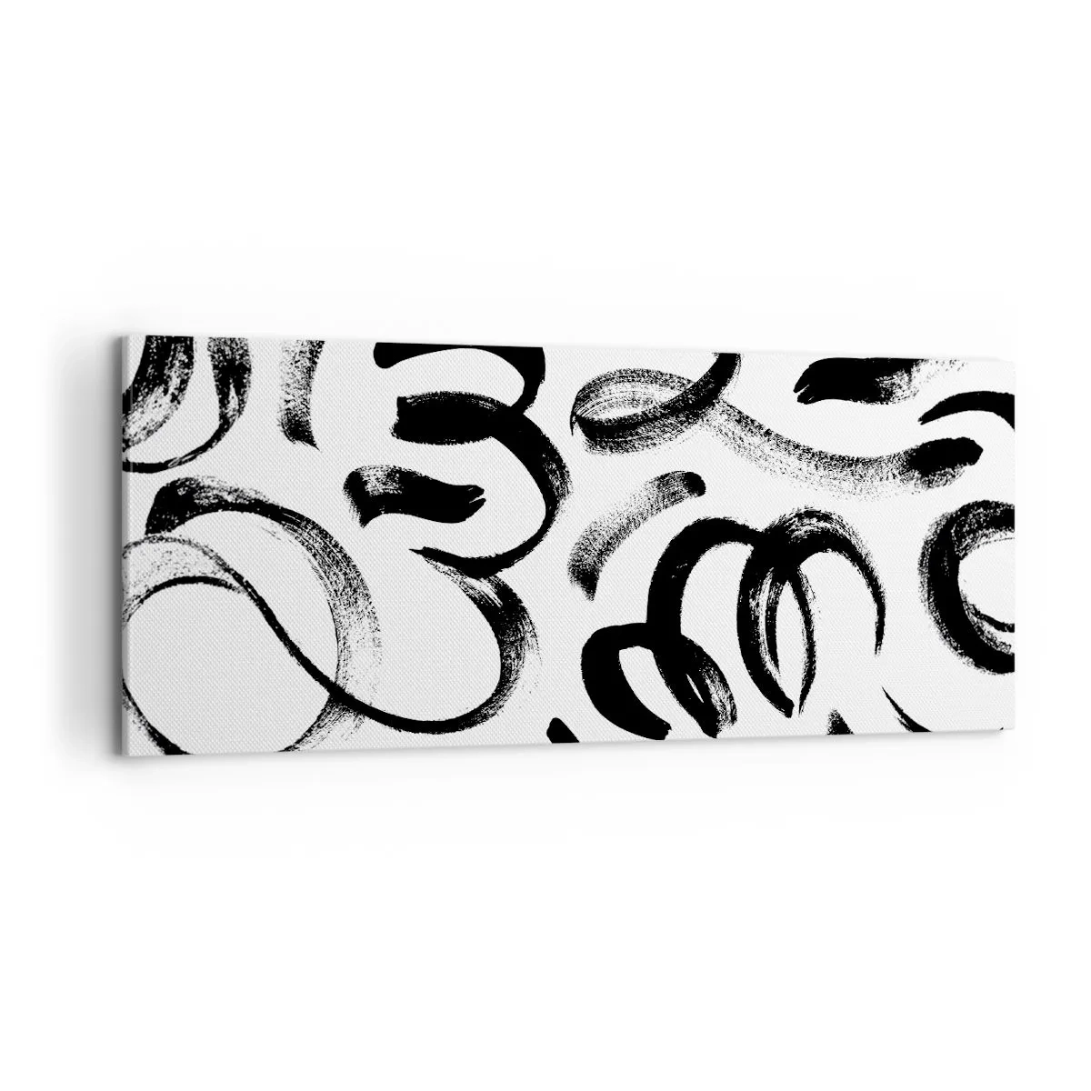 Quadro su tela - Stampe su Tela - Nero su bianco - 100x40 cm