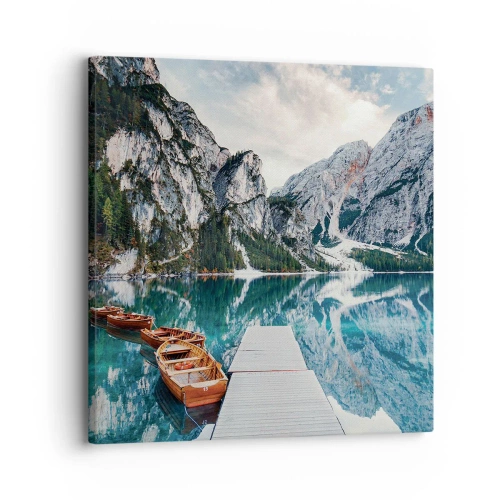 Quadro su tela - Stampe su Tela - Ti mostriamo la bellezza - 30x30 cm