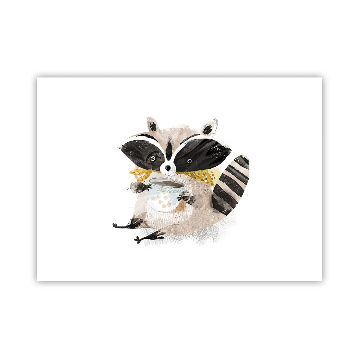 Poster - Il mio amico procione - 70x50 cm