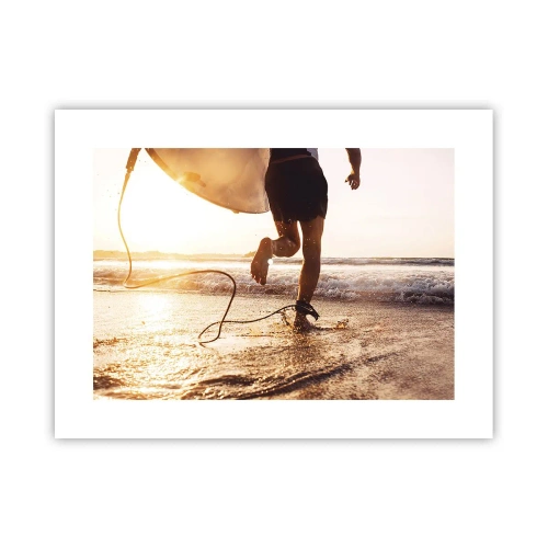 Poster - L'incontro delle onde - 40x30 cm