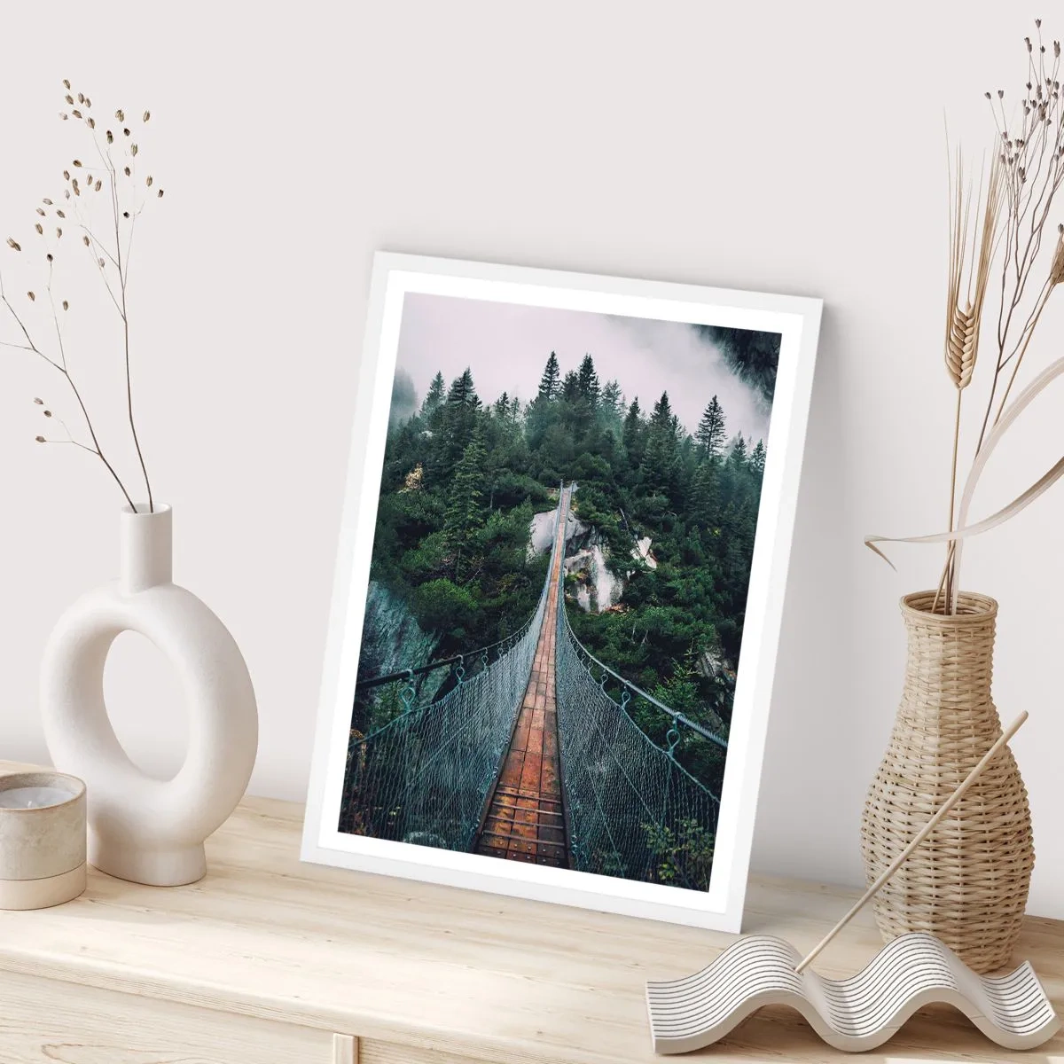 Poster in cornice bianca - Solo per le aquile - 70x100 cm