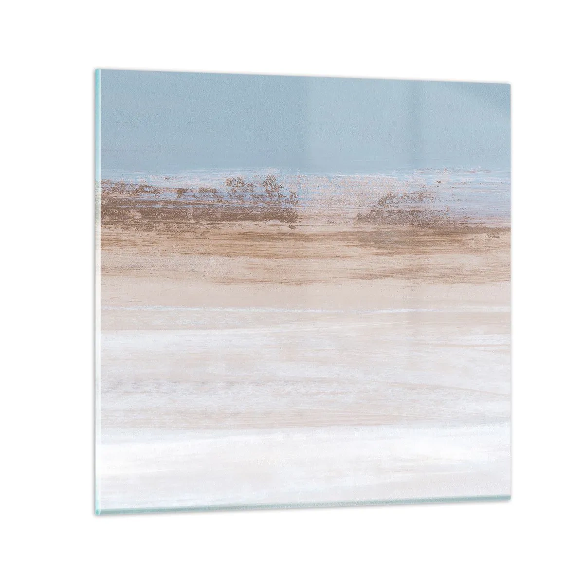 Quadro su vetro - Paesaggio incerto - 30x30 cm