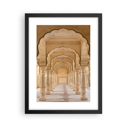 Poster in cornice nera - Nel palazzo del Maragià - 30x40 cm