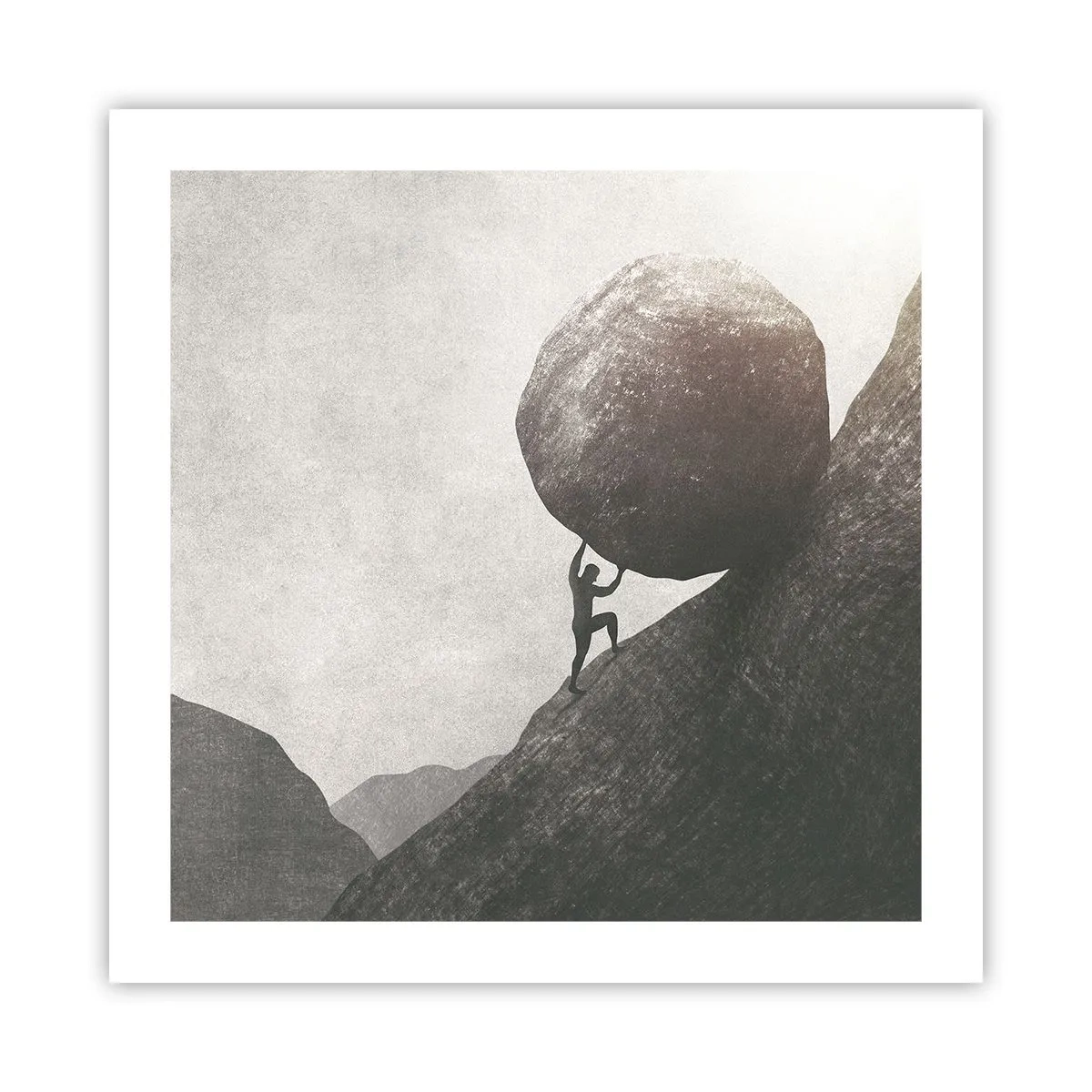 Poster - Credo contro ogni speranza - 50x50 cm