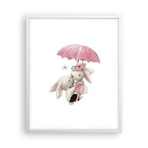 Poster in cornice bianca - Questo è proprio amore - 40x50 cm