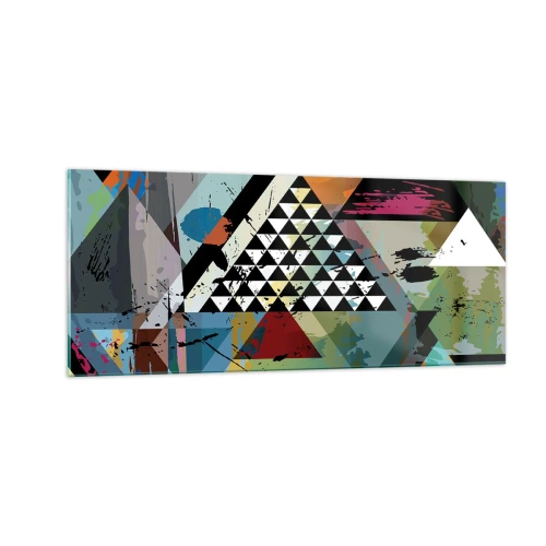 Quadro su vetro - Come è semplice - 100x40 cm