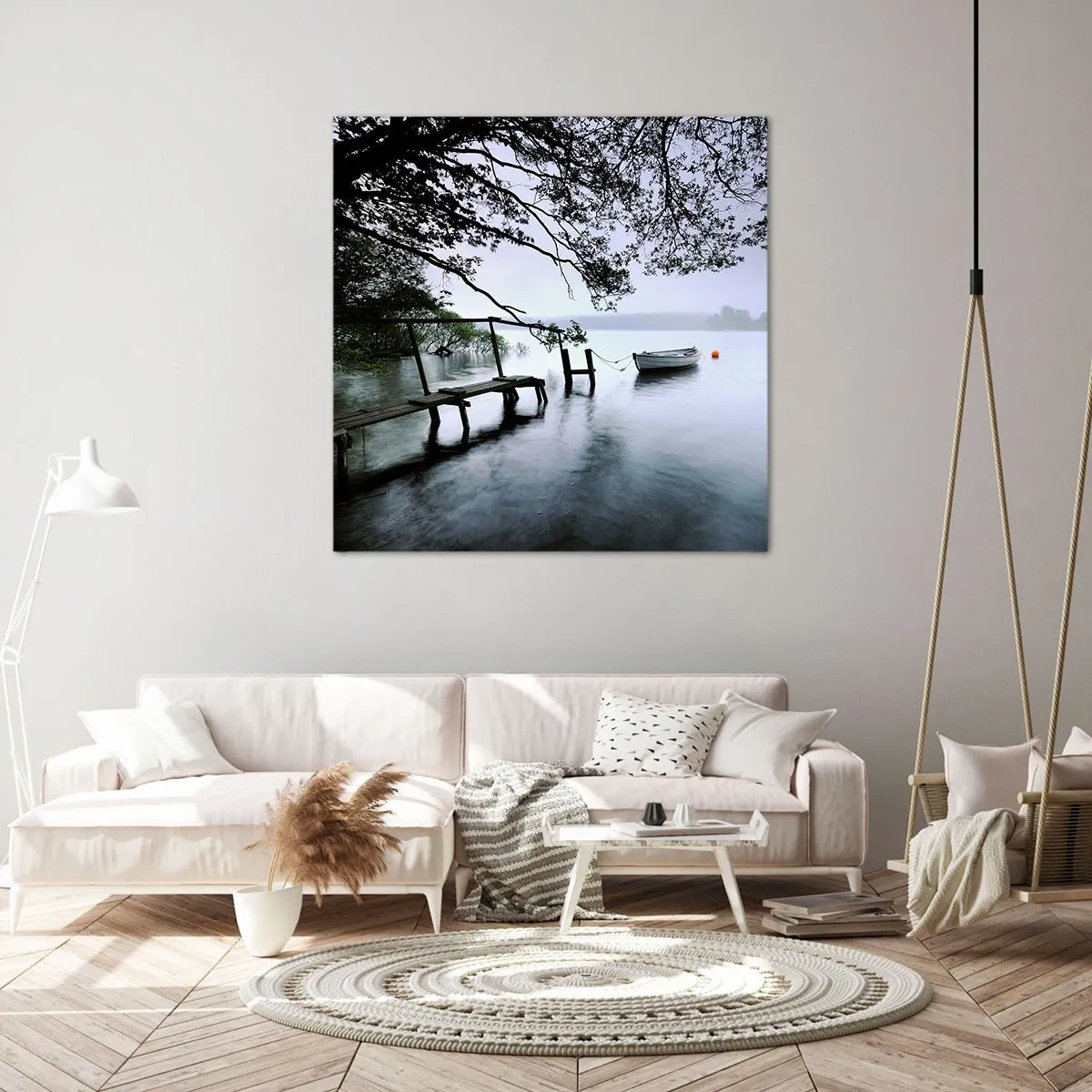 Quadro su tela - Stampe su Tela - E già ti riposi - 70x70 cm