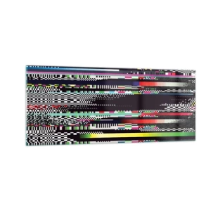 Quadro su vetro - Immagine di prova della realtà - 100x40 cm