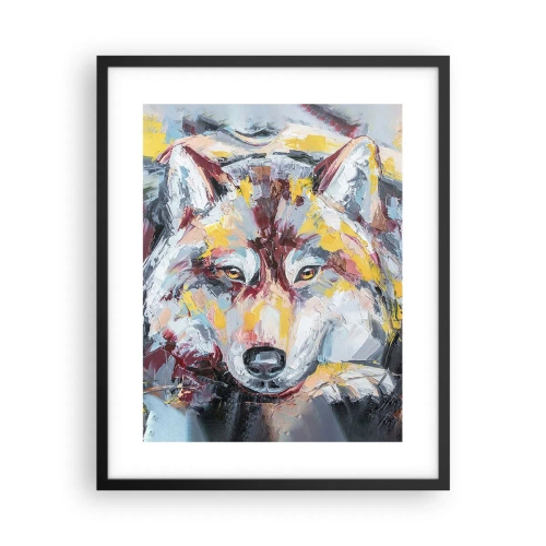 Poster in cornice nera - Pace tra i suoi - 40x50 cm