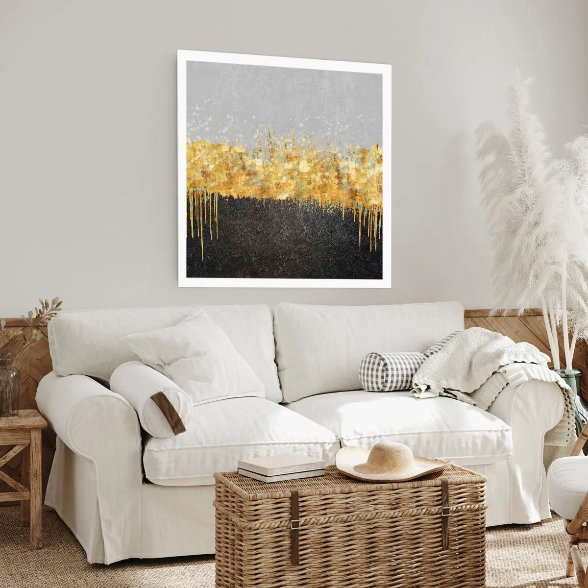 Poster - Nel profondo e verso l'alto - 60x60 cm