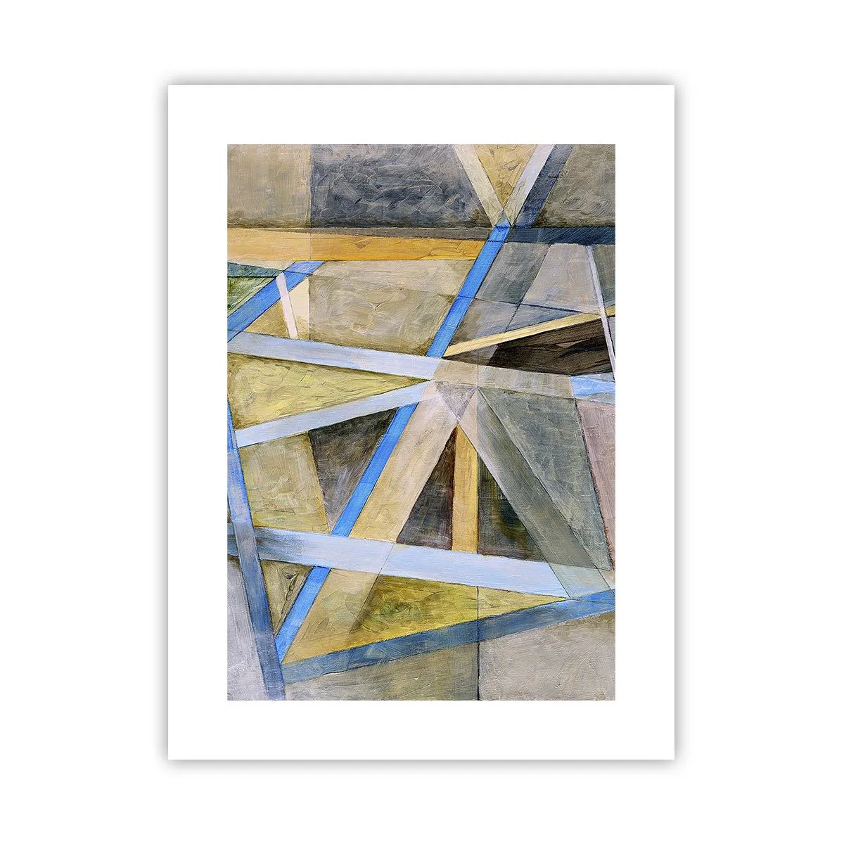 Poster - Dritto o obliquo? - 30x40 cm