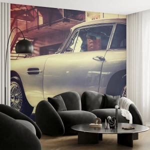 Fotomurale su misura Adesiva Deluxe Sticker - La classicità non invecchia - Auto, Settore automobilistico, Vintage ▾