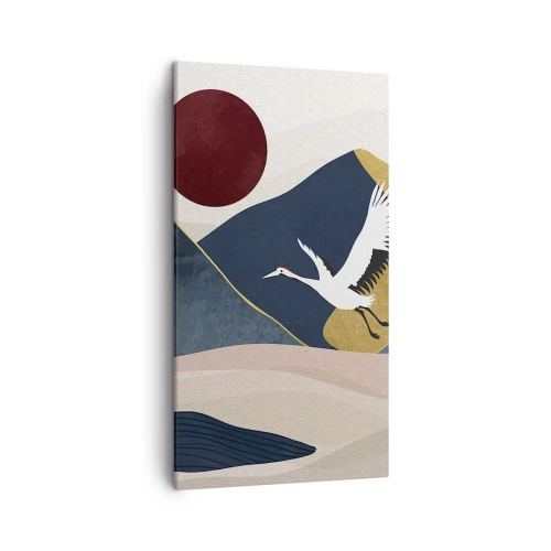 Quadro su tela - Stampe su Tela - E la giornata è nuovamente VOLATA - 45x80 cm