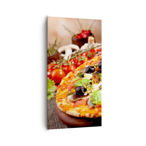 Quadro su tela - Stampe su Tela - Con ingredienti tellurici - 65x120 cm