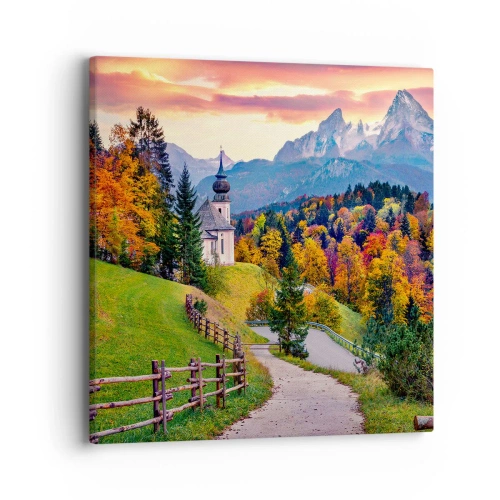 Quadro su tela - Stampe su Tela - Un paesaggio come dipinto - 40x40 cm