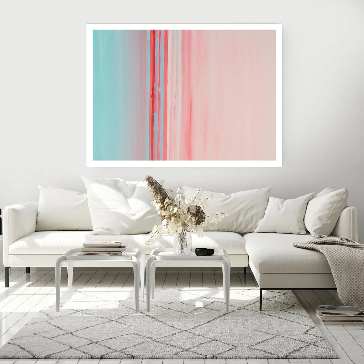 Poster - Astrazione all'alba - 40x30 cm