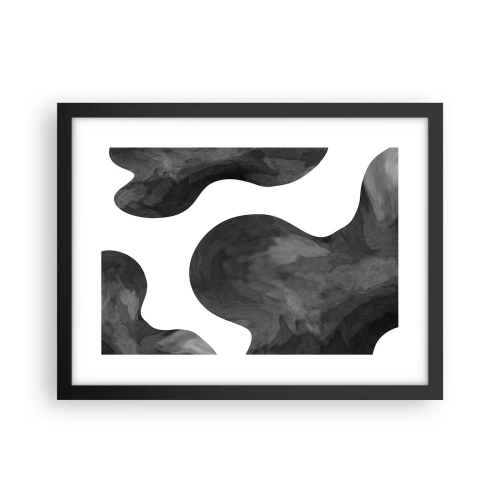 Poster in cornice nera - Via Lattea - 40x30 cm