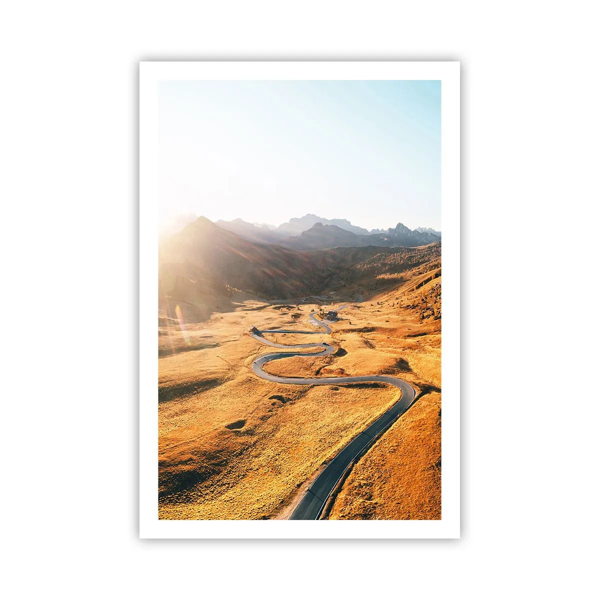 Poster - Nella valle dorata - 61x91 cm