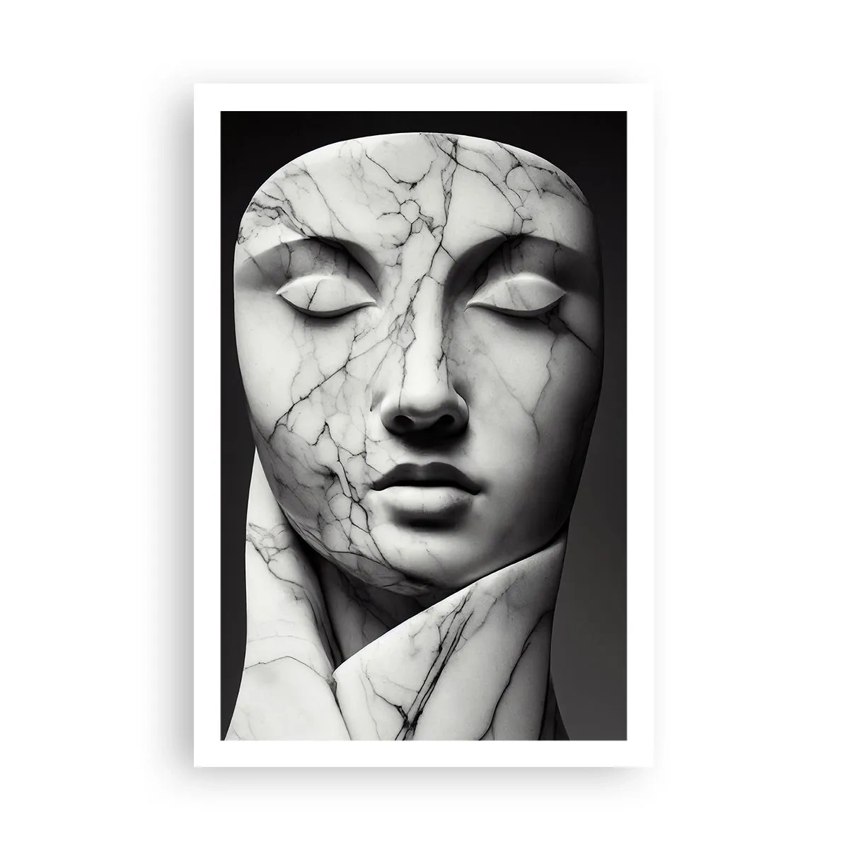 Poster - Forme di marmo - 61x91 cm
