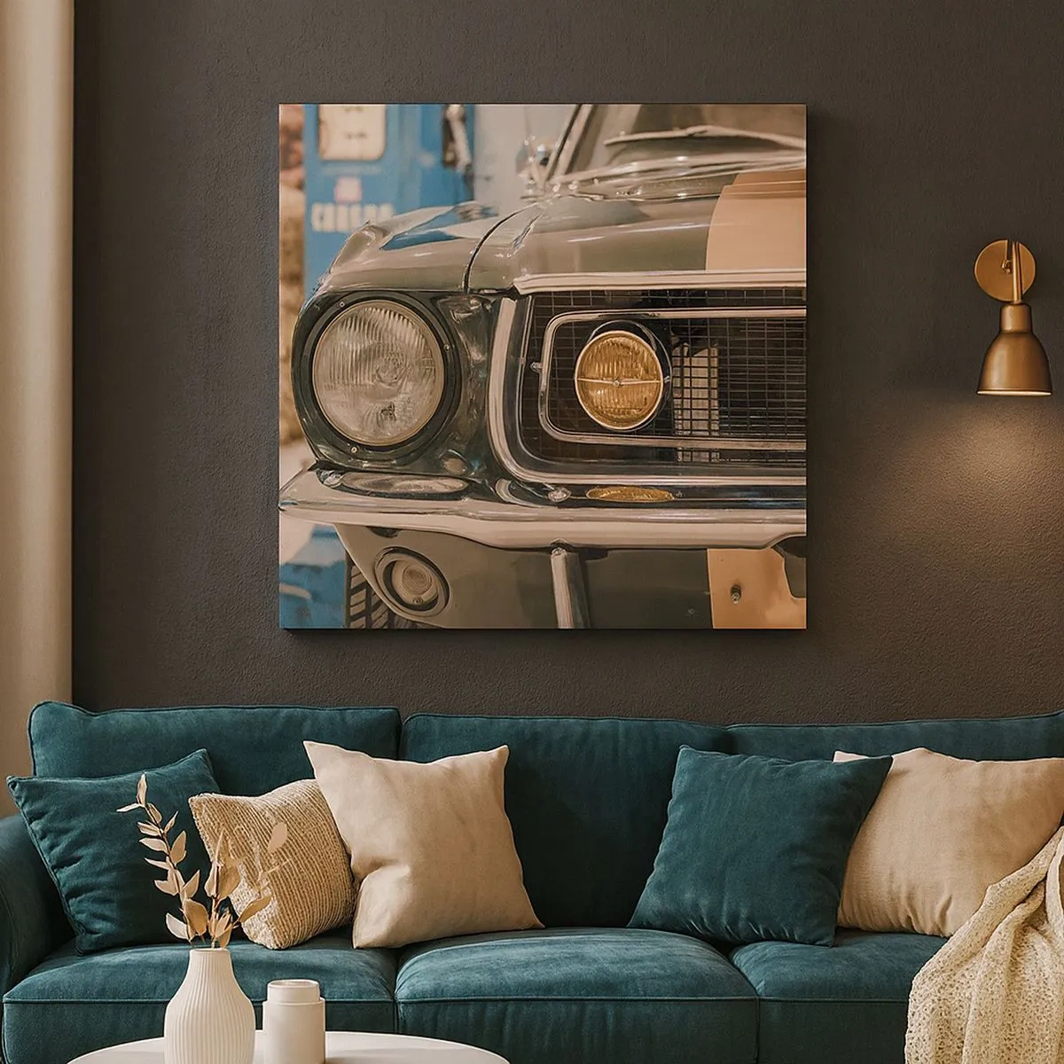 Quadro su tela - Stampe su Tela - Incontro con la leggenda - 30x30 cm