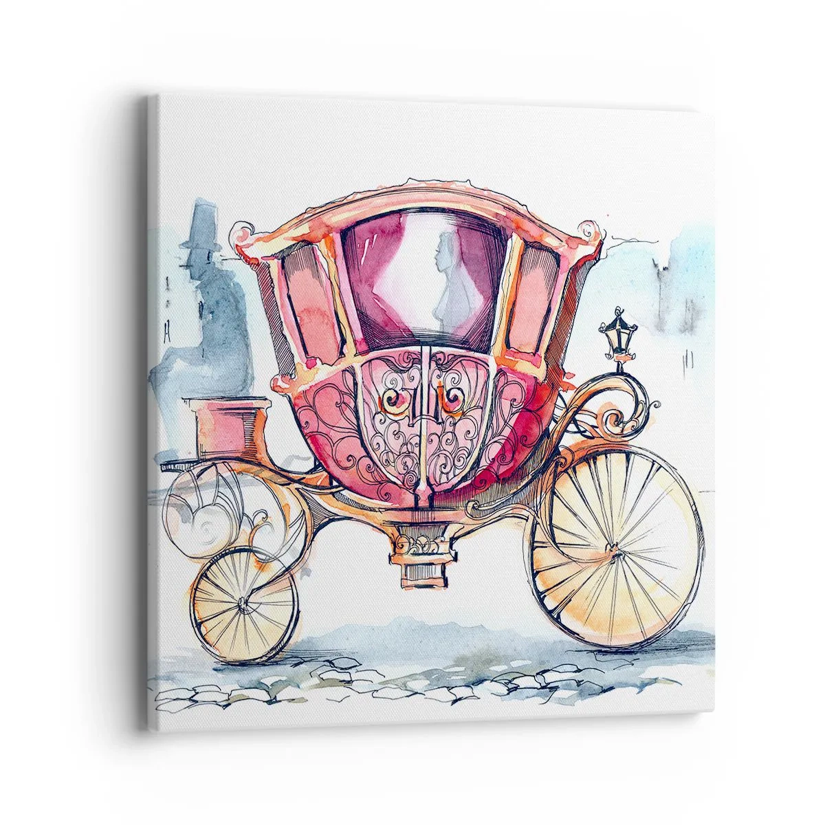 Quadro su tela - Stampe su Tela - Al matrimonio o al ballo? - 40x40 cm