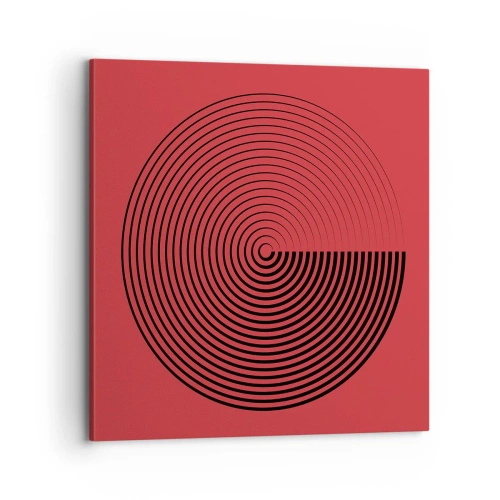 Quadro su tela - Stampe su Tela - Movimento circolare - 70x70 cm