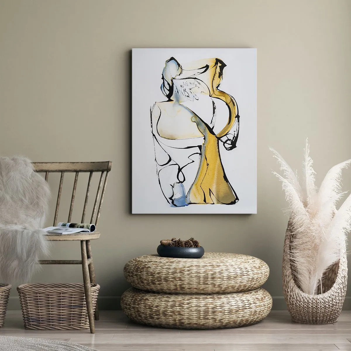 Quadro su tela - Stampe su Tela - Astrazione di vetro - 70x100 cm