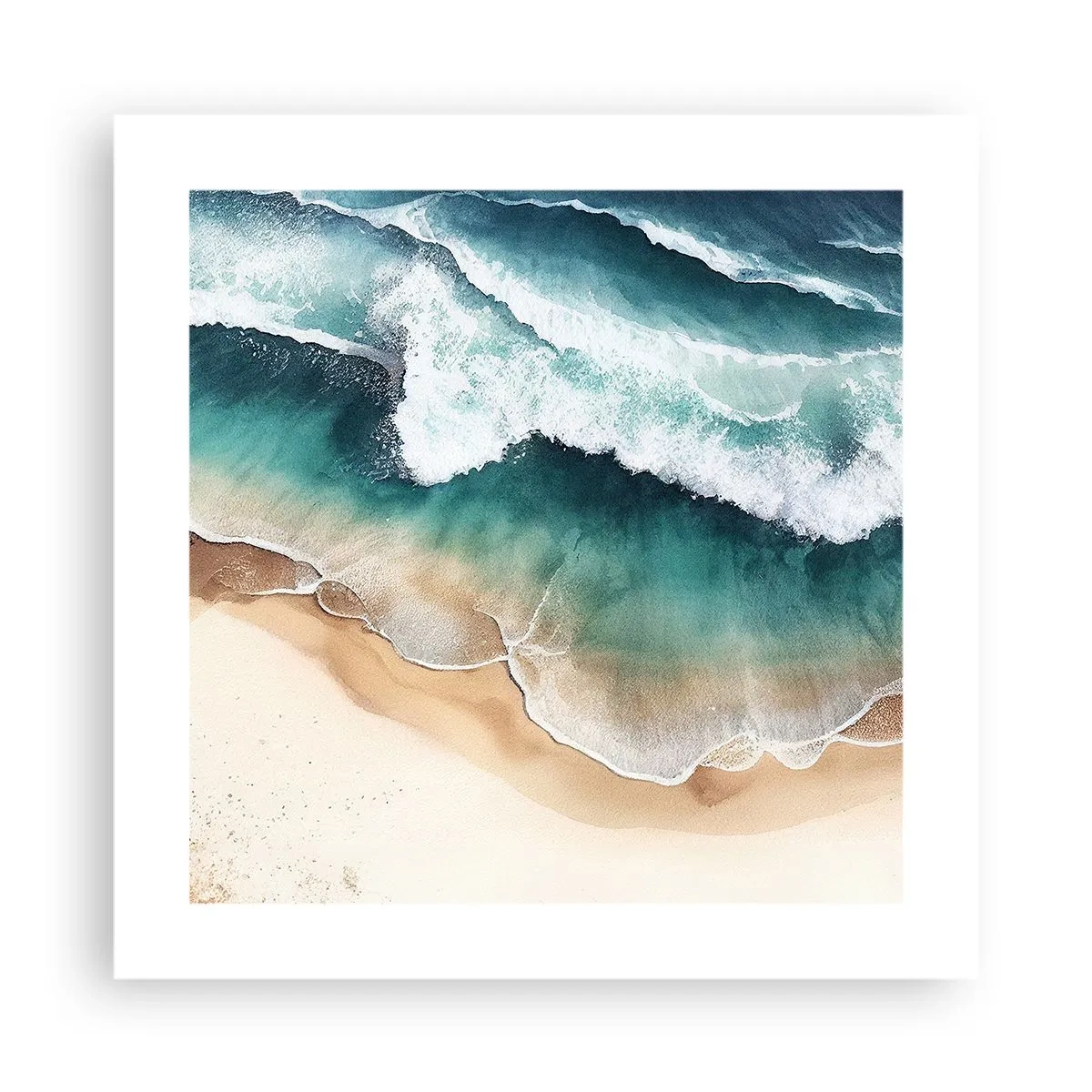 Poster - L'eterno incontro - 40x40 cm