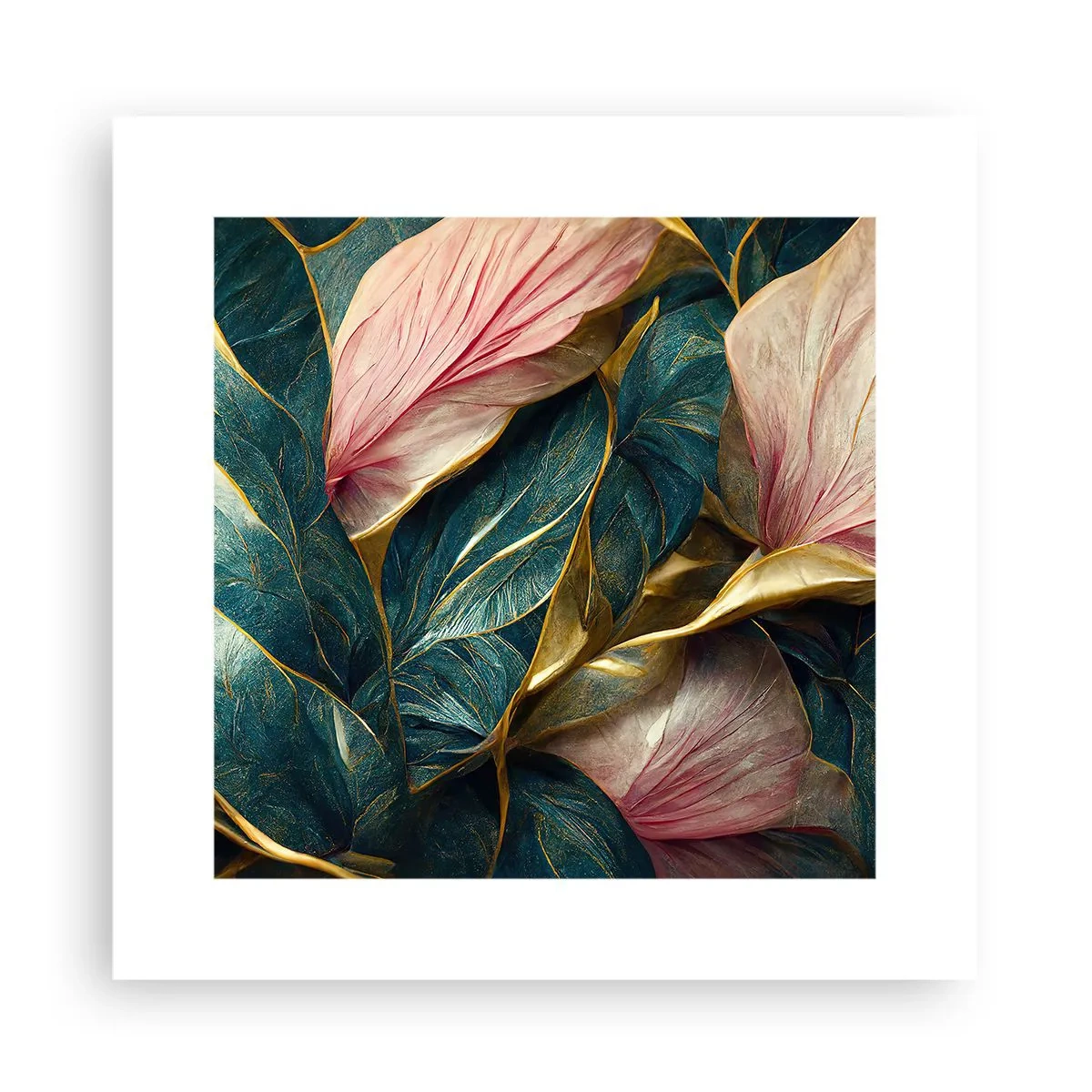 Poster - Stile ed eleganza naturali - 30x30 cm