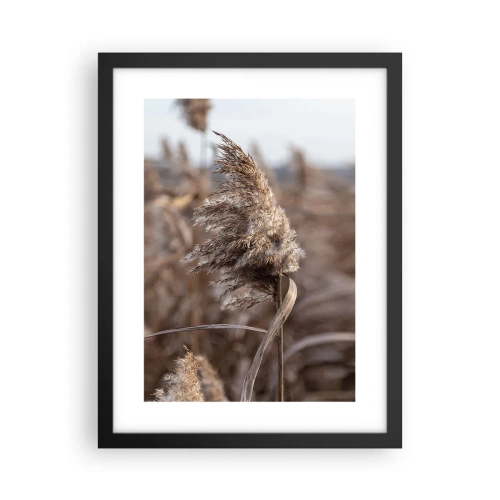 Poster in cornice nera - è tempo di volare col vento - 30x40 cm