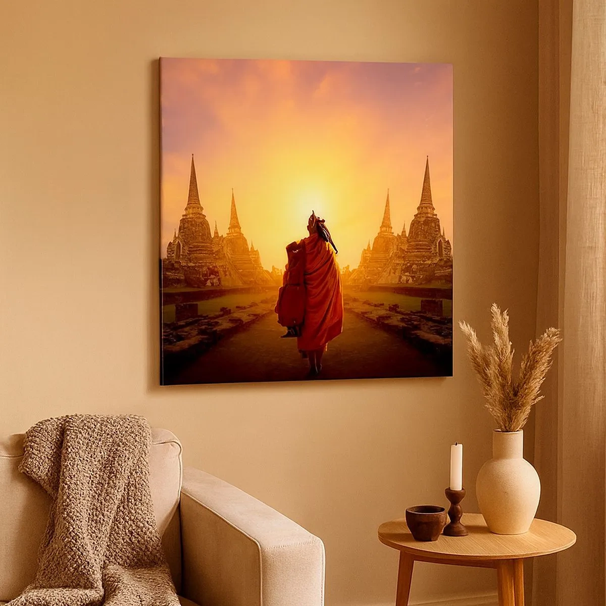 Quadro su tela - Stampe su Tela - In pace per l'eternità - 30x30 cm