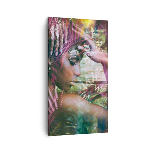 Quadro su tela - Stampe su Tela - Madre Natura nella giungla - 45x80 cm
