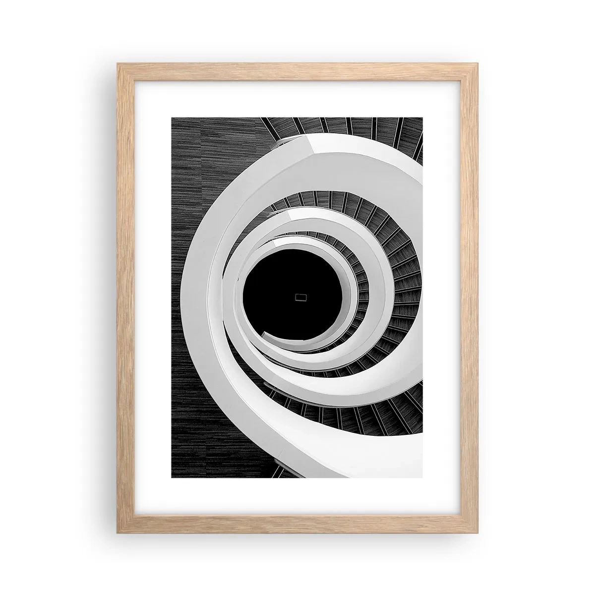 Poster in cornice rovere chiaro - Verso l'essenza delle cose - 30x40 cm