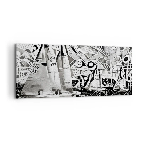 Quadro su tela - Stampe su Tela - Tra le onde - 100x40 cm