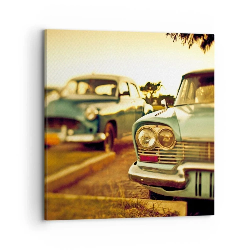 Quadro su tela - Stampe su Tela - Aspettiamo, vediamo - 70x70 cm