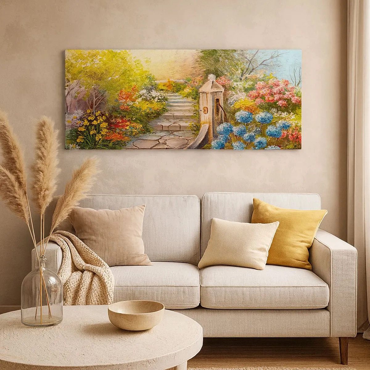 Quadro su tela - Stampe su Tela - In piena fioritura - 100x40 cm