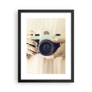 Poster in cornice nera - Per vedere meglio... - 30x40 cm