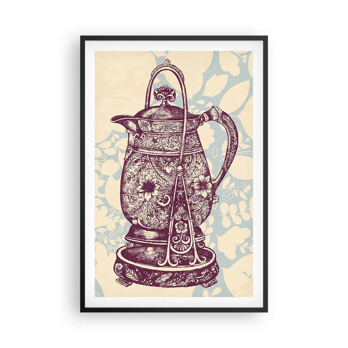 Poster in cornice nera - La bellezza del quotidiano - 61x91 cm