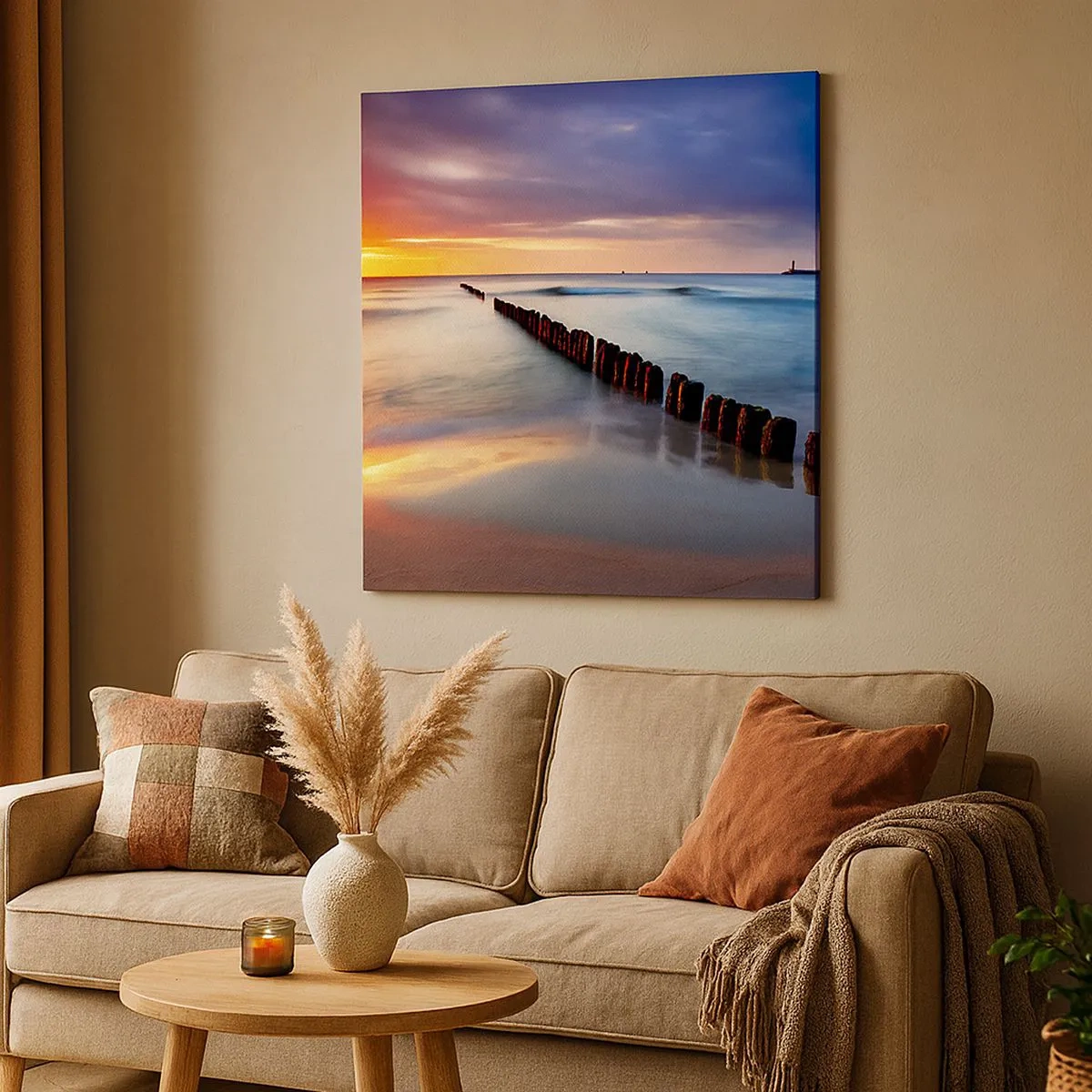 Quadro su tela - Stampe su Tela - Ascolta il silenzio - 30x30 cm