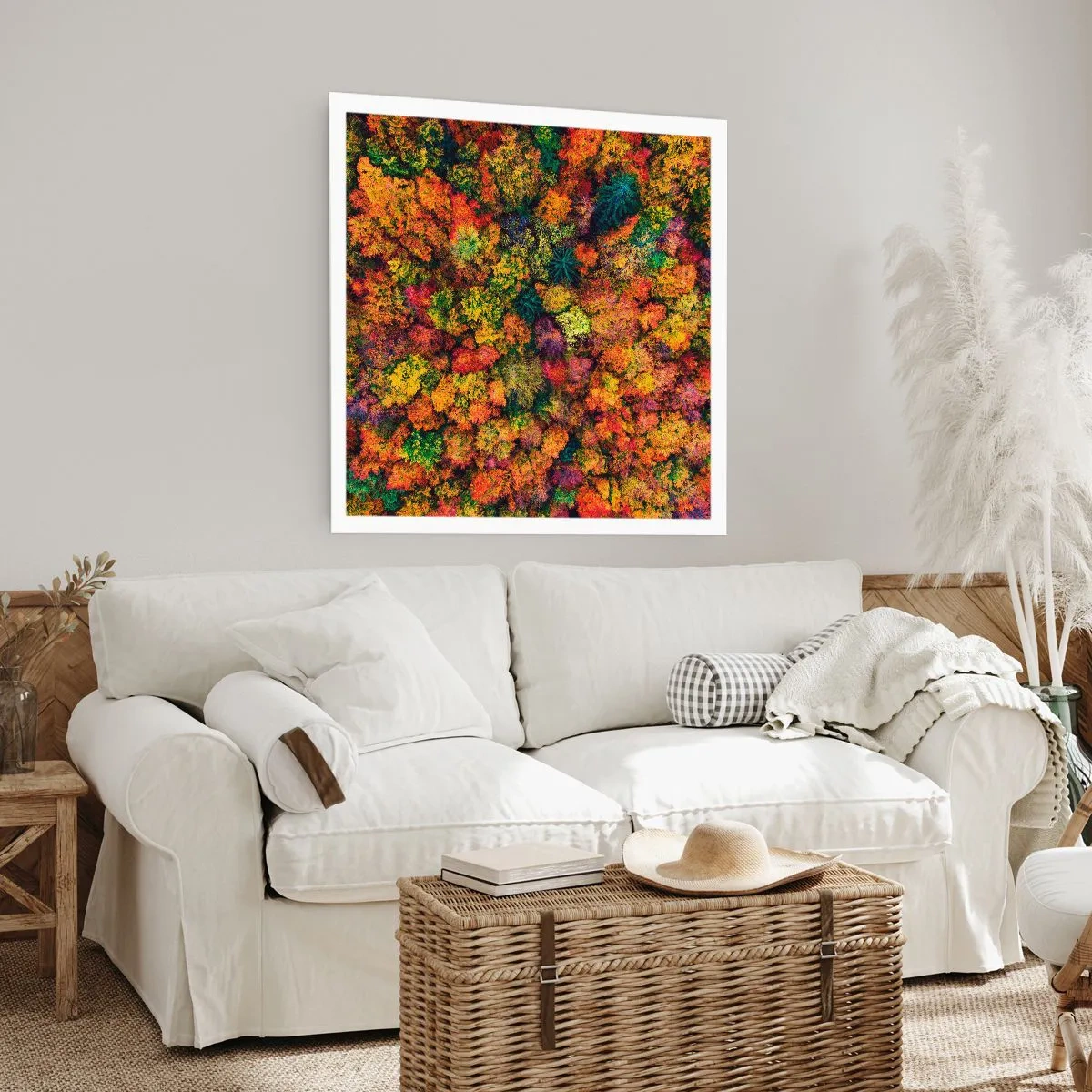 Poster - Il bouquet degli alberi d'autunno - 30x30 cm