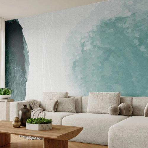 Fotomurali Premium Canvas - Incontro con la nebbia - Moderno, Minimalista, Astrazione - 200x140 cm