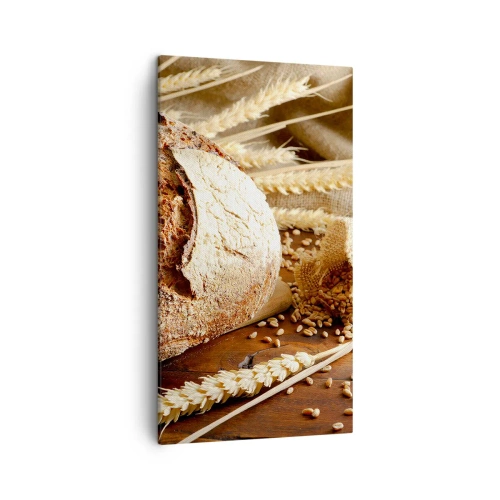 Quadro su tela - Stampe su Tela - Appetitoso, profumato, croccante - 45x80 cm