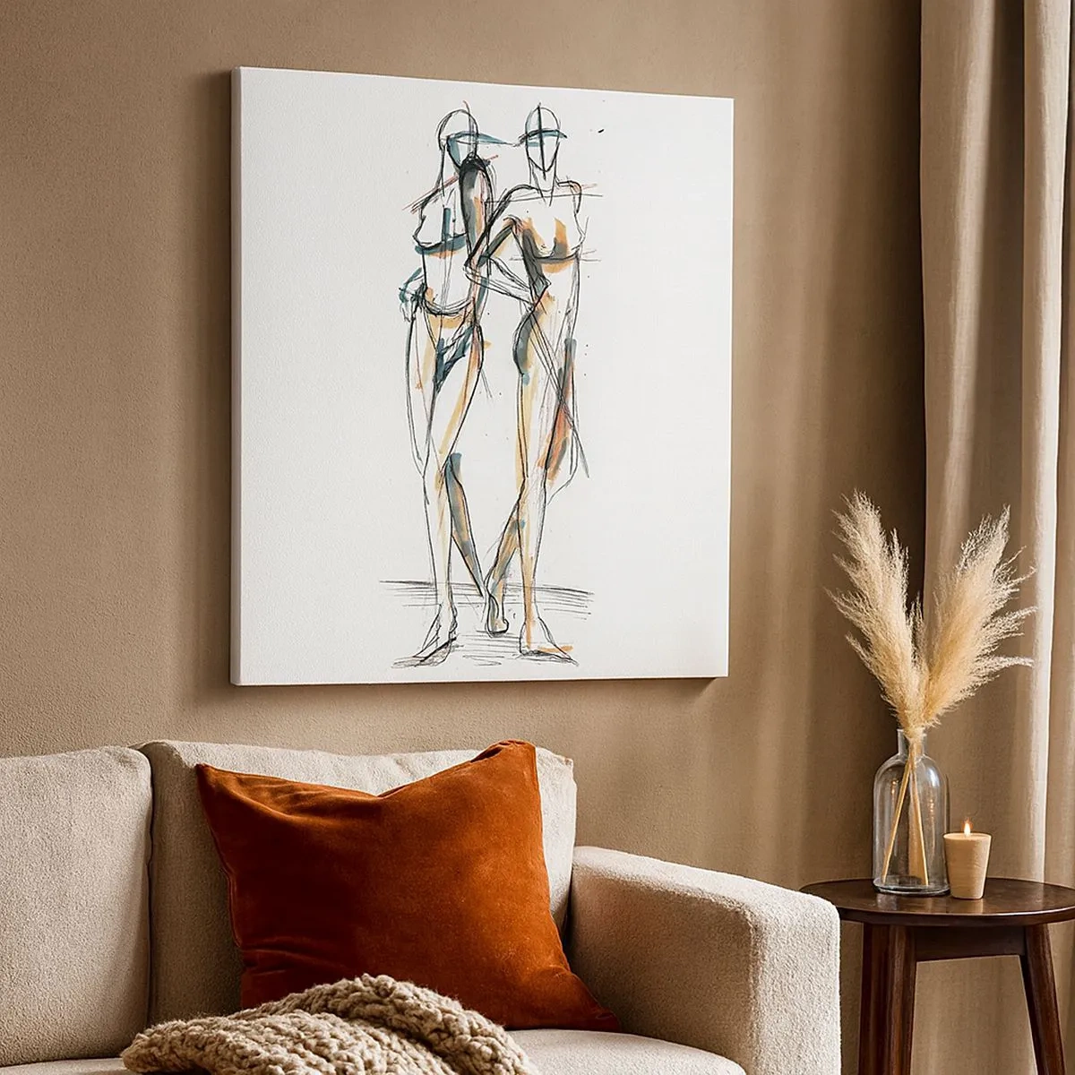 Quadro su tela - Stampe su Tela - Studio di armonia - 30x30 cm