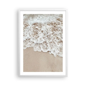 Poster in cornice bianca - Torno subito - 50x70 cm