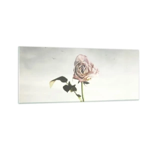 Quadro su vetro - Il benvenuto alla primavera - 100x40 cm